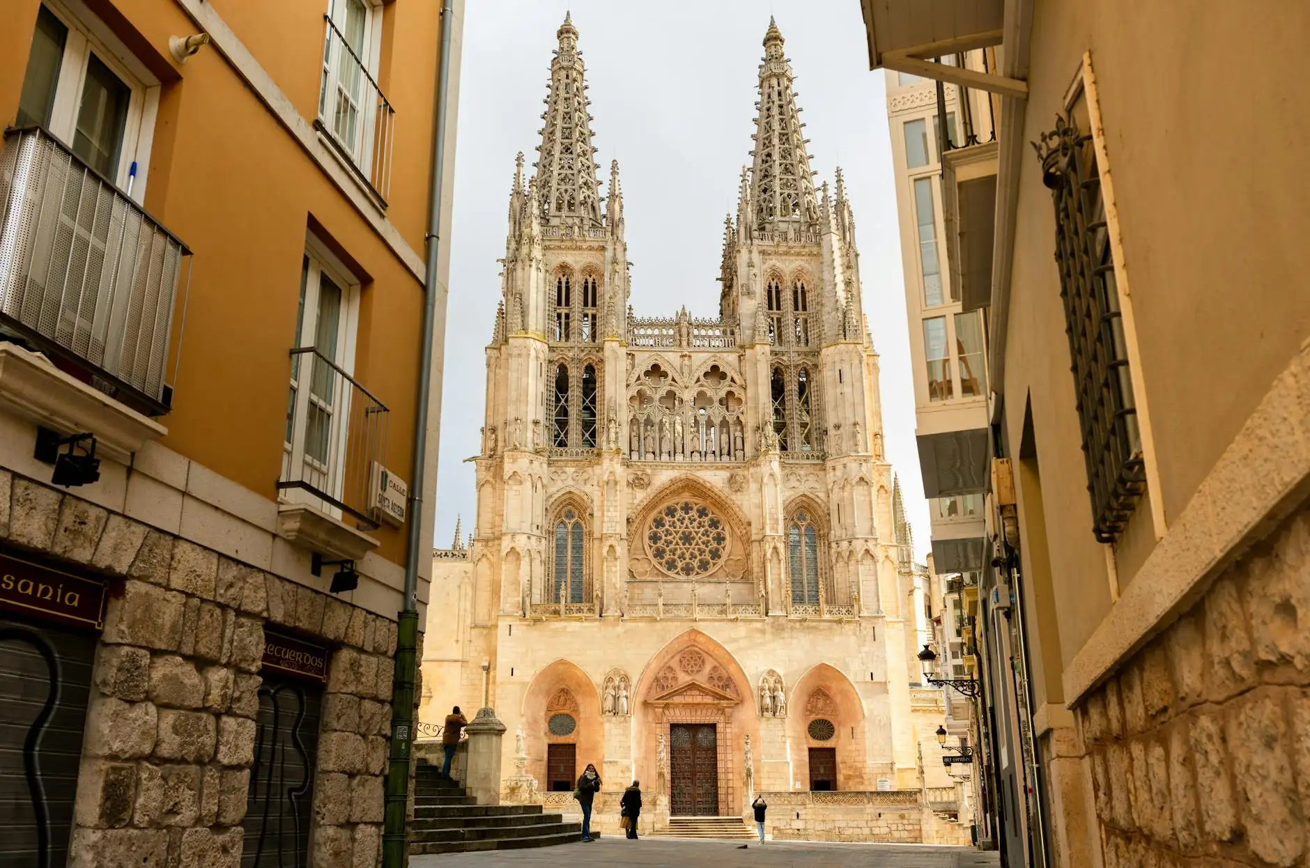 Explore the majestic Gothic architecture of Burgos Cathedral, a UNESCO World Heritage Site in Spain.